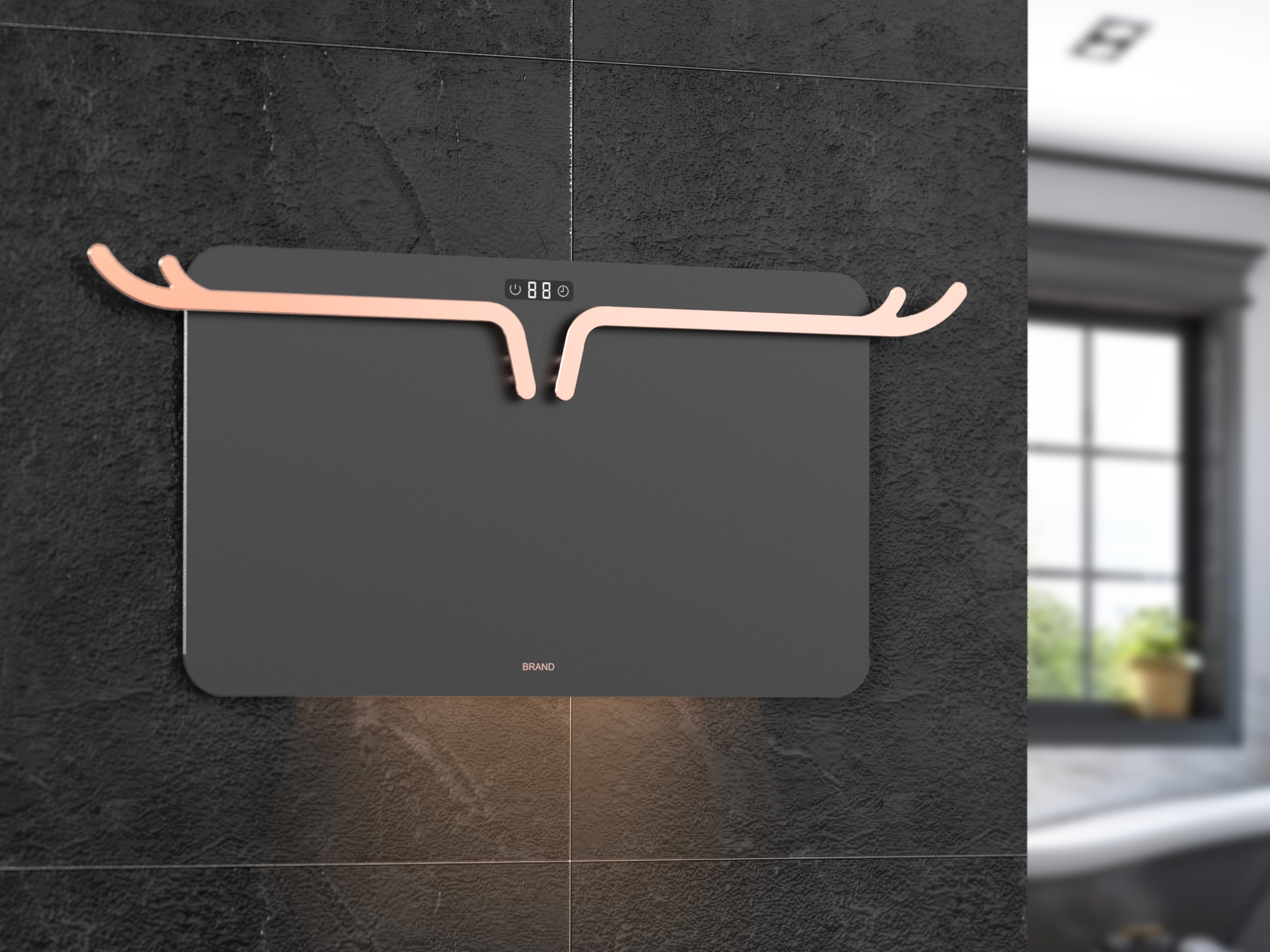 Superconductive Heating(SCH) Electric Towel Rack